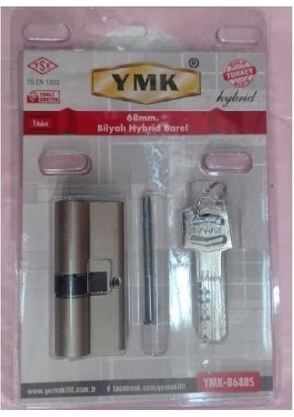 Ymk Kilit Bilyalı Barel 68 mm -