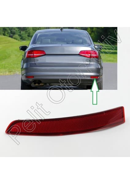Pelit Otomotiv Jetta (2015-2018) Sağ Tampon Reflektörü
