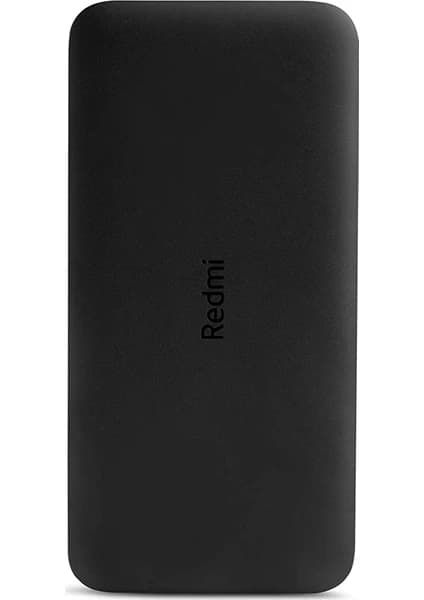 Xiaomi Redmi 20000 Mah Taşınabilir Hızlı Şarj Cihazı - USB-C - 18W 2 Çıkışlı Powerbank - Siyah