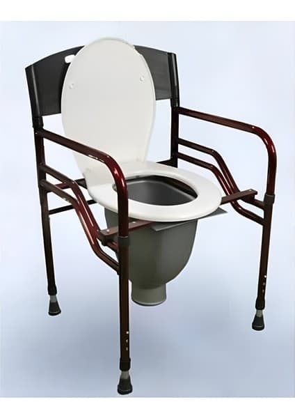 Medilabs Direk WC Katlanır Banyo Tuvalet Sandalyesi Klozet Kamp Tuvalet