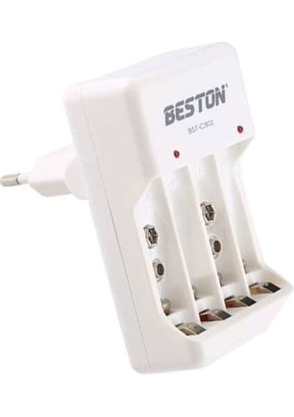 Beston Dexter Beston BST-C802 (2-4 Adet Aa/aaa * 1-2 Adet 9V) Pil Şarj