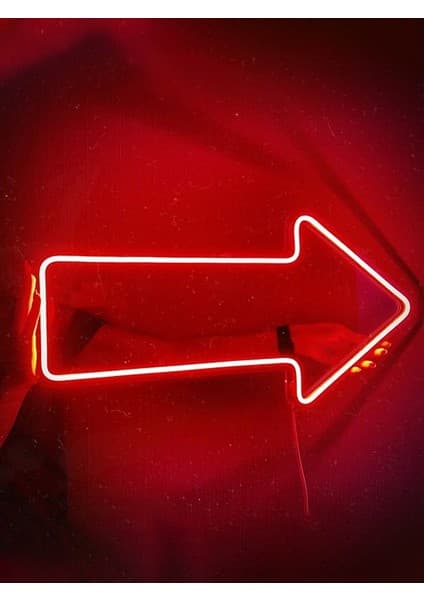 67 Watt Led Neon Tabela Yönlendirme Oku LED