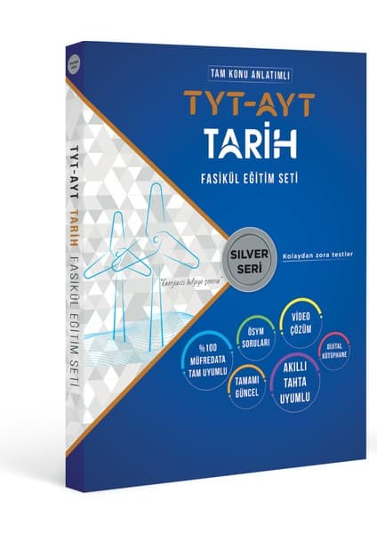 Tandem Yayınları Silver Seri Tam Konu Anlatımlı TYT-AYT Tarih Fasikül Eğitim