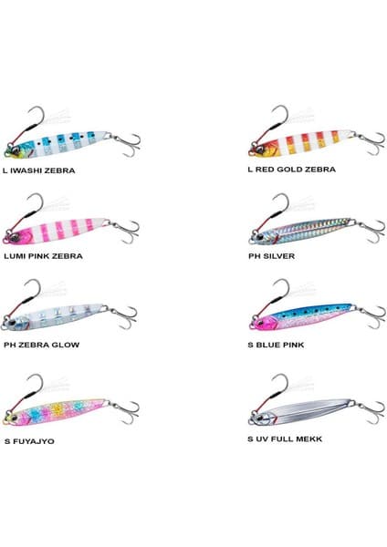 Daiwa Samurai Jig R 40 L Red Gold