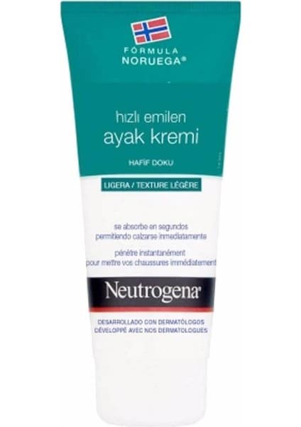 Neutrogena Ayak Kremi Hızlı Emilen 100