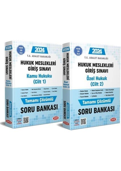 Data Yayınları 2024 GYS Adalet Bakanlığı Hukuk Mesleklerine Kitabı