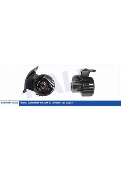 Kalorifer Motoru 12V Vw Transporter T5 Multivan 5 1,9/2,0/2,5 Tdi 2,0/3,2 2,0 Tsi Kale 342705