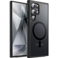 M.TK Moveteck MTK Moveteck Galaxy S24 Ultra Kılıf Mat Magsafe Wireless Şarj Destekli Lansman