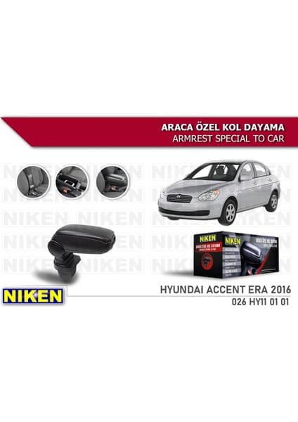 Niken Hyundai Accent ERA 2006- Kol Dayama Kolçak Geçmeli ABS