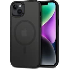 MTK Moveteck Apple iPhone 13 Kılıf Mat Magsafe Wireless Şarj Destekli