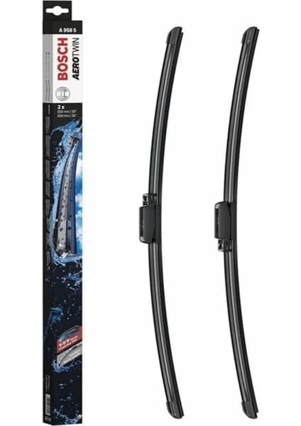 Bosch On Aerotwın Sılecek Setı - [650-650 Mm] Muz Tıpı Sılecek