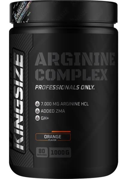 Kingsize Nutrition Arginine Complex Powder 1000 gr