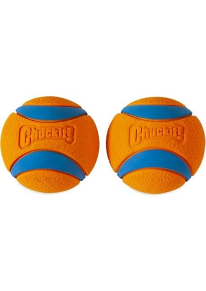 Chuckit Chuckit! Ultra Ball 2'li Köpek Oyun Topu Küçük