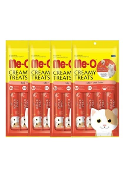 Me-O Me O Kedi Ödül 4 Paket 60 gr Yengeç Ton