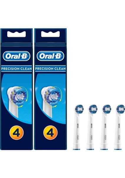 Oral-B Diş Fırçası Yedek Başlığı Precision Clean 8 Adet Fiyatı
