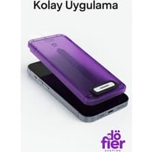 Döfier Apple iPhone 16 Uyumlu Full Seri Kırılmaz Cam Ekran Koruyucu + Kolay Uygulama Aparatı Tam Uyumlu
