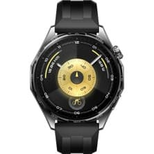 Huawei Watch GT 6 46 mm - Siyah (21 güne varan pil ömrü, Sağlık Takibi, Bisiklet Özelliği, iOS & Android Uyumlu)