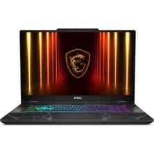 MSI CYBORG 17 B13WFKG-092XTR Intel Core i7 13620H  32GB 1TB SSD RTX5060 Freedos 17.3" FHD 144Hz Taşınabilir Bilgisayar