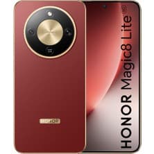 HONOR Magic 8 Lite 5G 256 GB 8 GB Ram (Honor Türkiye Garantili) Kızıl Kahve