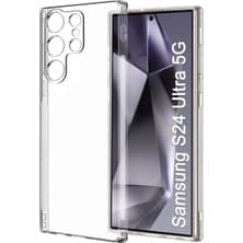 Kvy Samsung Galaxy S24 Ultra Kamera Korumalı Süper Silikon Kılıf