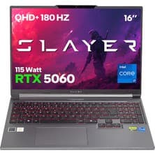Game Garaj Slayer X7T-5060 C2 Intel Core I7 14650HX 32GB Ram 1tb SSD RTX5060 16" Qhd+ 180Hz IPS Freedos Gaming Laptop