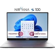 Casper Nirvana S100 Intel Core i5 13420H 16GB 500GB SSD Windows 11 Home 300Nit 16" Taşınabilir Bilgisayar S100.1342-BV00A-G-F