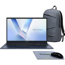 Asus Vivobook 15, Core 5-120U, 16GB RAM, 512GB SSD, 15.6" Windows 11 + Office (Çanta & Mouse Hediyeli)