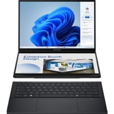 ASUS Zenbook Duo UX8406CA-PZ101W Intel Core Ultra 7 255H 32GB 1TB SSD Windows 11 14.0" Taşınabilir Bilgisayar