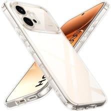 M.TK Moveteck Honor 600 Kılıf Kamera Çıkıntılı Korumalı Yumuşak Şeffaf Silikon Renksiz Kapak