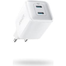 Anker Nano 521 Şarj Cihazı, 40W, PIQ 3.0, USB-C Çift Bağlantı Noktalı, Siyah - A2038
