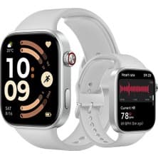 Xiaomi Redmi Watch 6 Gümüş Akıllı Saat AMOLED Ekran 5 ATM Suya Dayanıklı Sağlık Takibi Özellikleri