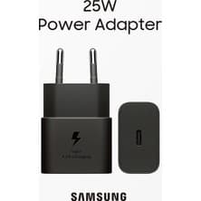 Samsung EP-T2510N Type C Hızlı Şarj Adaptörü (25W) - Siyah