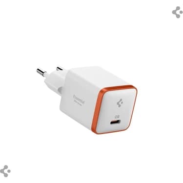 Spigen 30W USB-C Ultra Mini Hızlı Şarj Aleti PPS Desteği / Isı Düşürücü GaN Destekli Akım Korumalı Güç Adaptörü iPhone & Android & iPad & MacBook Type-C White - ACH08449