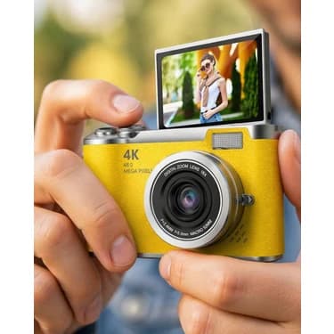 Hsc Bilişim Yüksek Çözünürlüklü 48 Mp Kamera 4K Video Çekim Selfie Vlog Fotoğraf