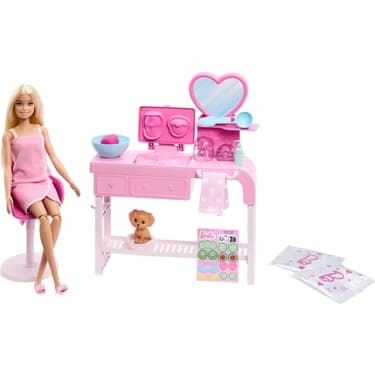 Mey İthalat Barbie Güzellik Salonu Oyun Seti