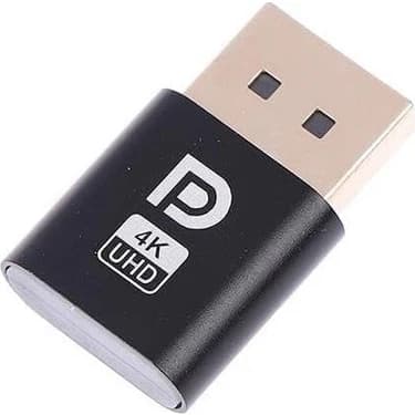 Mey İthalat Lunatic 6152 Displayport 4 K UHD Dummy Plug Minning Bitcoin Sanal Monitör Ekran Kartı
