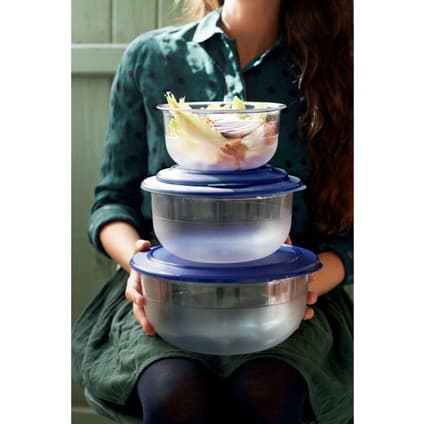 Tupperware Kristalin Kase 3'lü Set Gece