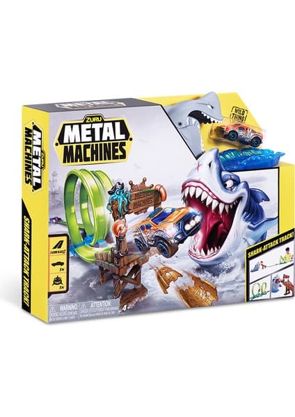 Metal Machines Köpekbalığı Oyun Seti