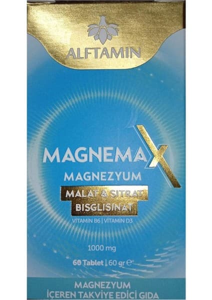 Şenay Aftamin Magnemax Magnezyum 1000 Mg 60