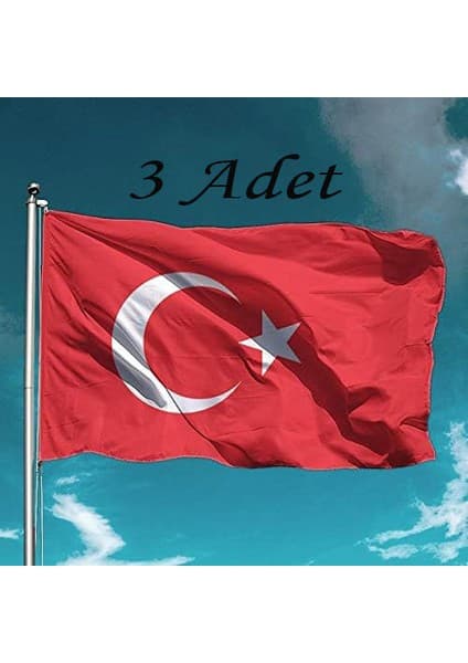 Nostaljik Lezzetler Türk Bayrağı 3 Adet Raşel Türk Bayrağı Fiyatı