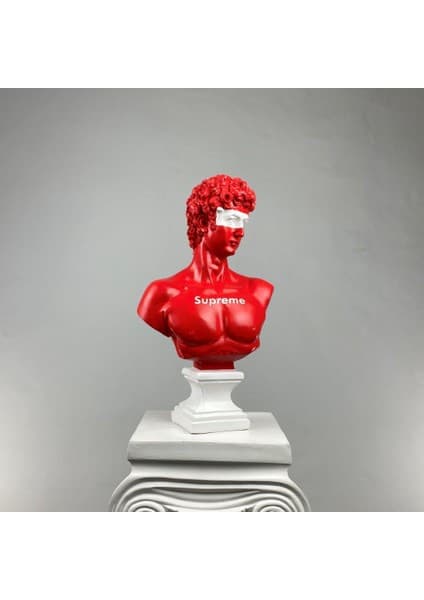 Hedgehog Art Shop David 'supreme' Dekoratif Heykel, Pop Art Roma Yunan