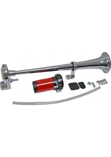 12V Havalı Korna Tekli Krom (Marin)