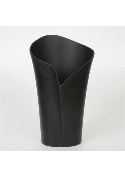 Vitale Siyah Lale Vazo 18*18*16 cm