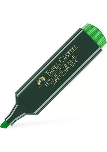 Faber-Castell Faber Castell Yeşil Fosforlu Kalem (5 Li Avantajlı