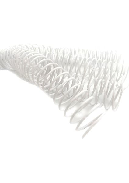 Mapi Plastik Helezon Spiral 16 mm 4:1 Beyaz 100 Adet 48 Lop