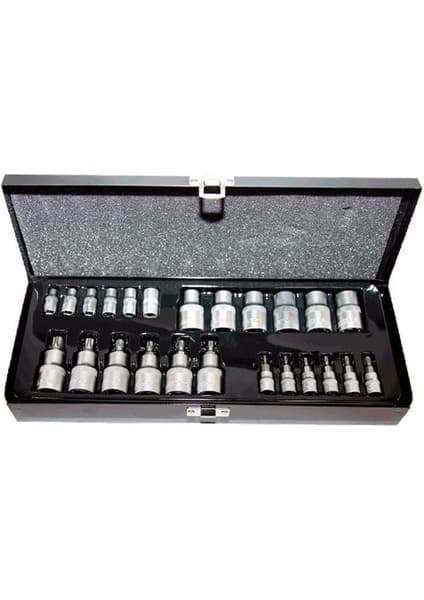 Nt Tools NCSET1412E 25 Parça 1/4’’ ve 1/2’’ Torx ve E Tipi