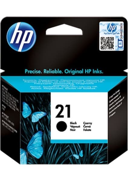 HP 21 Siyah Kartuş Orijinal