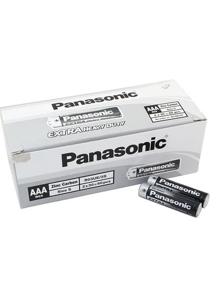 Panasonic Manganez Ince Kalem Aaa Pil 60'lı