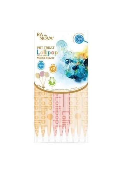 Ranova Karışık Lezzetli Lolipop Köpek Ödül Maması 8 Gr 6