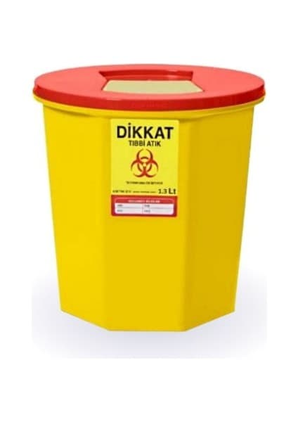 Can Medikal Tıbbi Atık Kutusu Kesici Deilici Atık 30 Litre 1